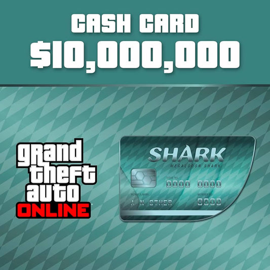 GTA V MEGALODON SHARK CASH CARD